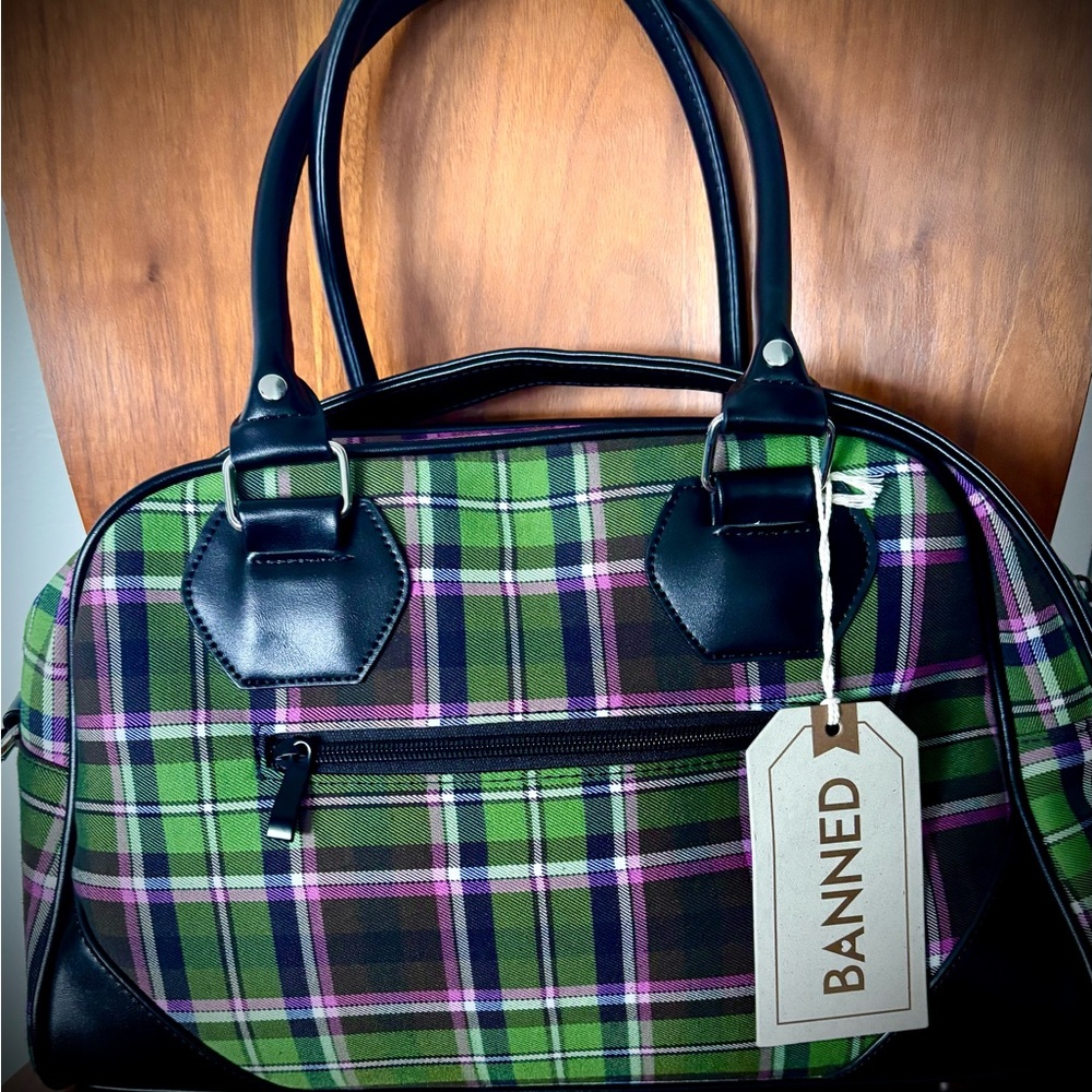 ๐ NWT - Banned Alternative NEW WARREN SHOULDER BAG - Picture 4 of 14